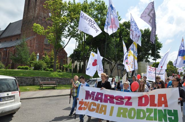 Marsz dla Życia i Rodziny w Sławnie