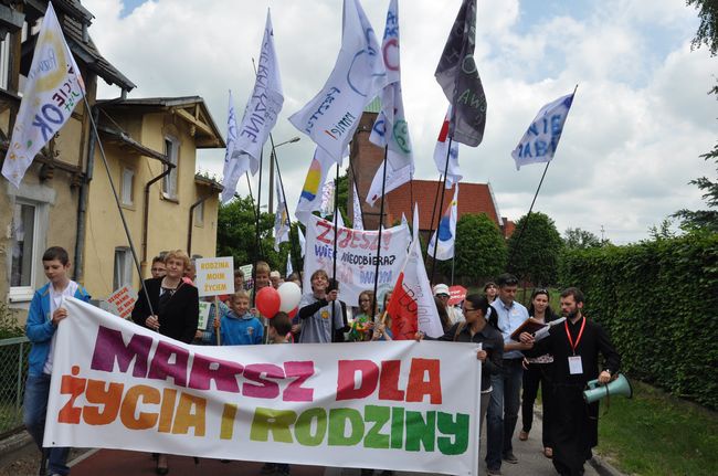 Marsz dla Życia i Rodziny w Sławnie