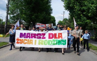 W Skierniewicach odbył się III Marsz Dla Życia i Rodziny
