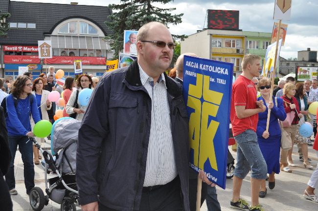 Marsz dla Życia i Rodziny w Ciechanowie cz. 2