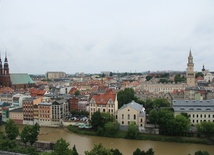 Wieża Piastowska i panorama Opola