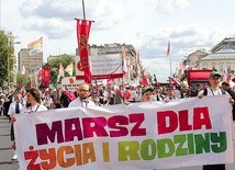 Warszawski marsz był jednym z ponad 120, które przeszły w całej Polsce