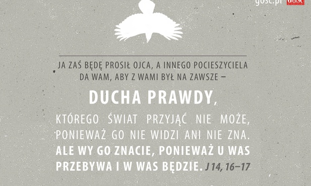 "Da wam innego Pocieszyciela, Ducha Prawdy"