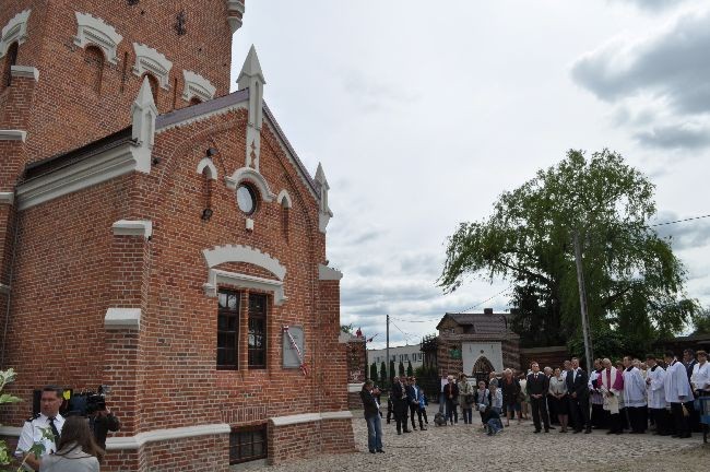 Odnowione zabytki w Krasnem