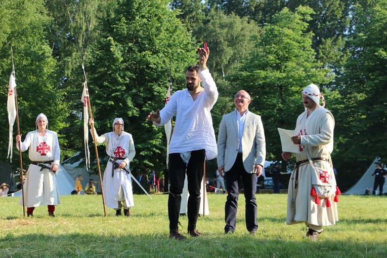  V Zjazd Rycerstwa Chrześcijańskiego w Chorzowie - rozdanie nadród