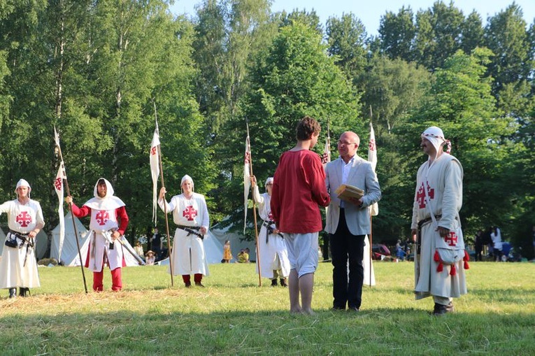  V Zjazd Rycerstwa Chrześcijańskiego w Chorzowie - rozdanie nadród