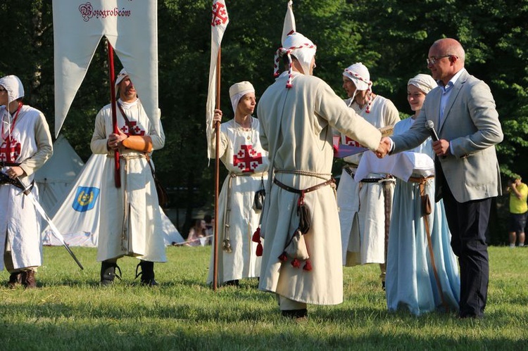  V Zjazd Rycerstwa Chrześcijańskiego w Chorzowie - rozdanie nadród