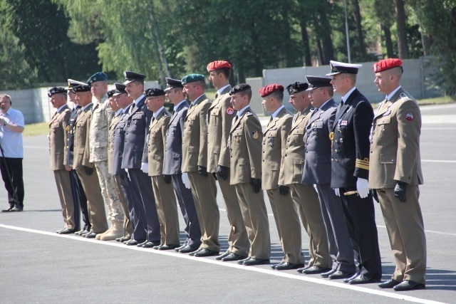 Powitanie żołnierzy wracających z Afganistanu