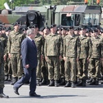 Powitanie żołnierzy wracających z Afganistanu