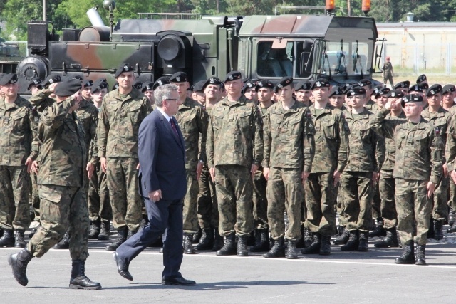 Powitanie żołnierzy wracających z Afganistanu