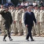 Powitanie żołnierzy wracających z Afganistanu