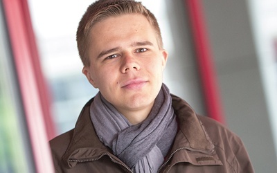 Tomasz Dandy  student, wolontariusz Salezjańskiego  Wolontariatu Misyjnego 