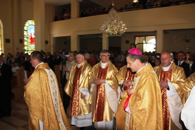 Konsekracja świątyni w Cieszynie-Krasnej