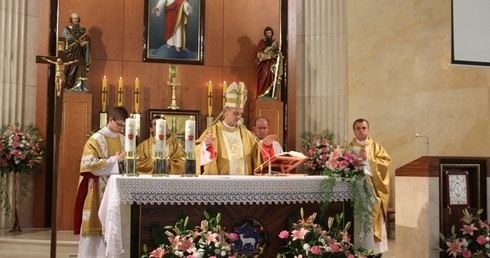 Konsekracja świątyni w Cieszynie-Krasnej