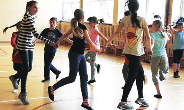   Treningi są bardzo forsowne i nikogo się na nich nie oszczędza 