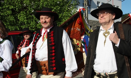 Prezes Stanisław Lizak (z lewej) i prezes ZP Maciej Motor-Grelok