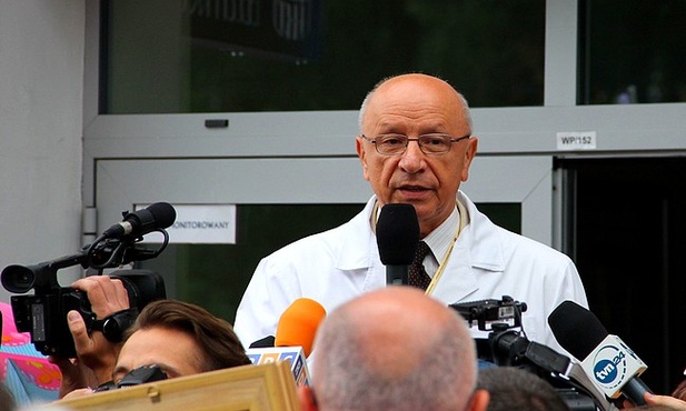Pacjenci wsparli prof. Chazana