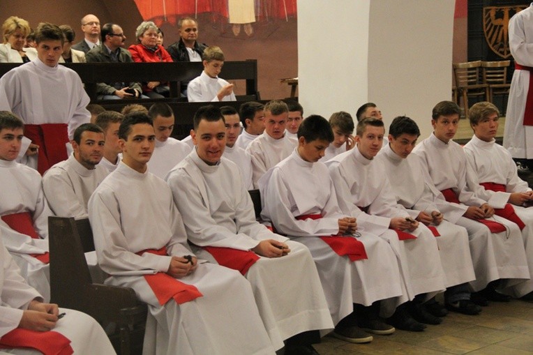 Nowi animatorzy ministrantów