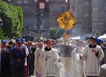 Procesja Bożego Ciała ulicami Gdańska