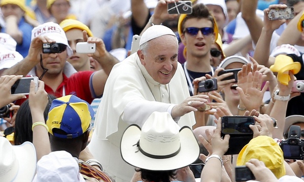 Papież Franciszek i fotki