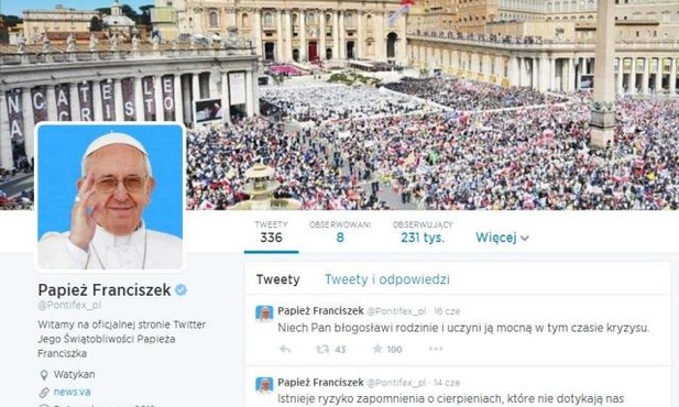 Fenomen papieskiego Twittera