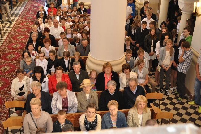 Abp Mokrzycki w Wieczfni Kościelnej