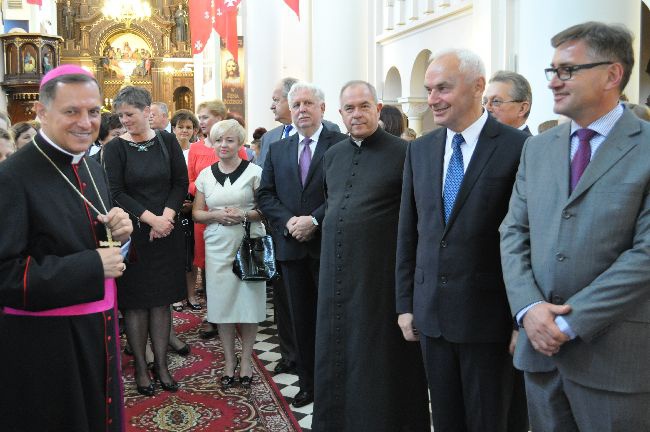 Abp Mokrzycki w Wieczfni Kościelnej