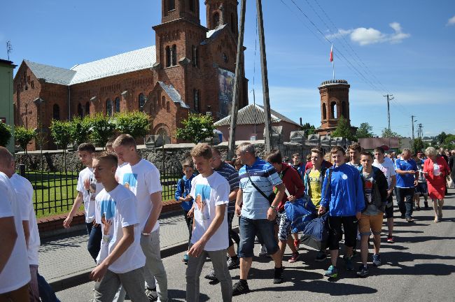 Abp Mokrzycki w Wieczfni Kościelnej