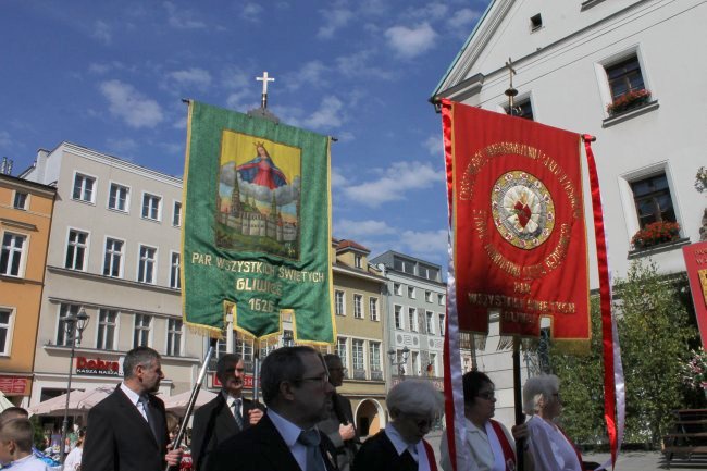 Procesja Bożego Ciała w Gliwicach