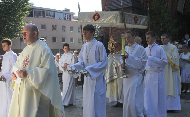 Procesja Bożego Ciała w Gliwicach