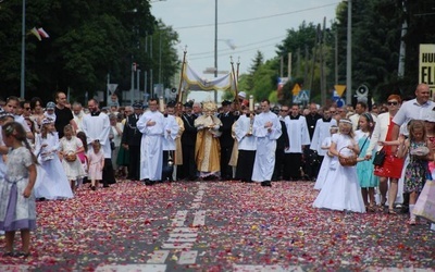 Uroczystość Bożego Ciała w Sandomierzu