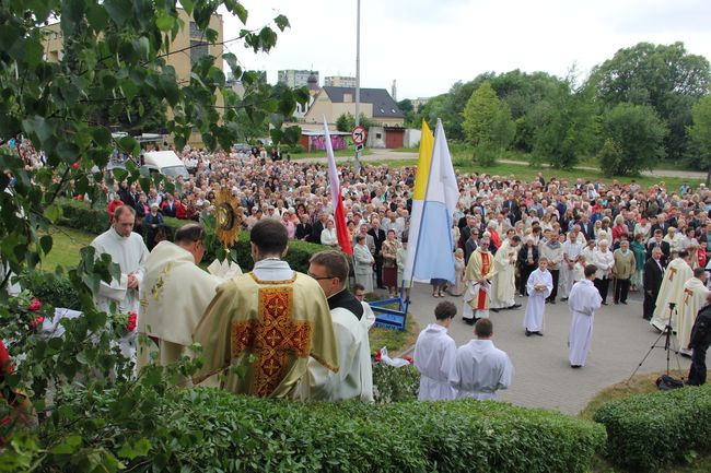 Procesja Bożego Ciała w Koszalinie