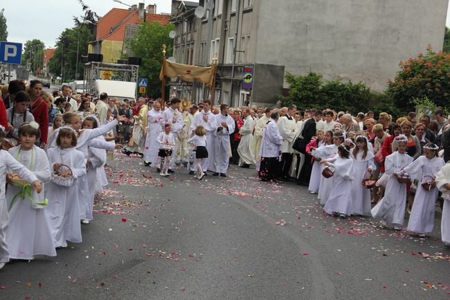 Procesja Bożego Ciała w Koszalinie