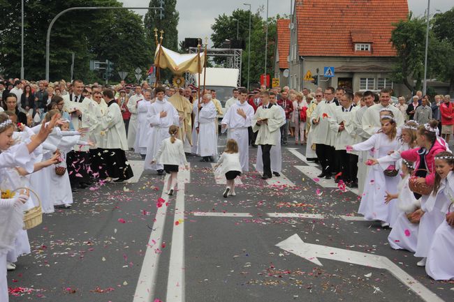 Procesja Bożego Ciała w Koszalinie