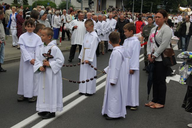 Procesja Bożego Ciała w Koszalinie