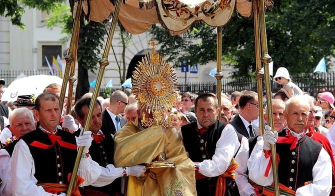 Procesja Bożego Ciała w Łowiczu