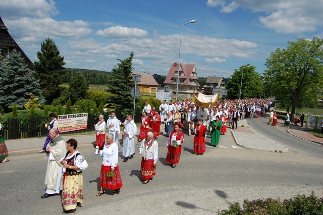 Góralska Procesja na Boże Ciało