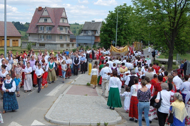 Góralska Procesja na Boże Ciało