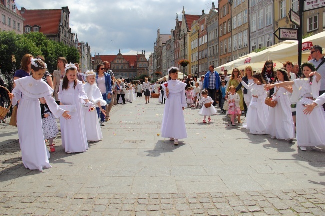 Uroczystość Bożego Ciała w Gdańsku 