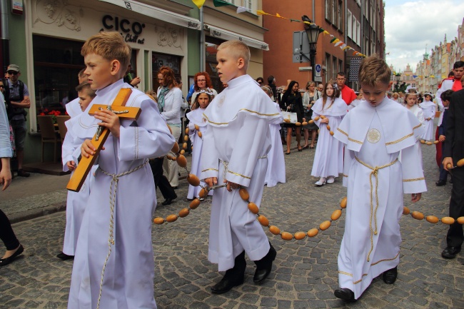 Uroczystość Bożego Ciała w Gdańsku 