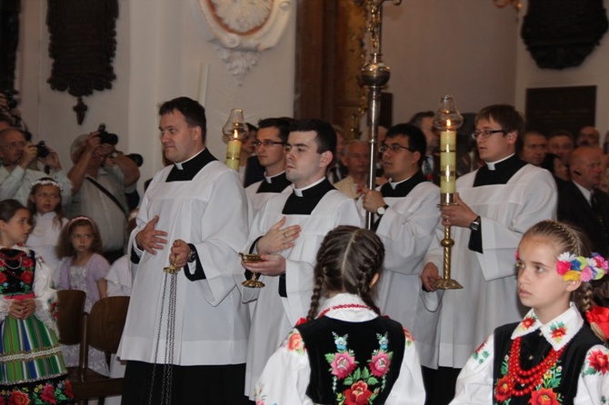 Boże Ciało w Łowiczu - Eucharystia