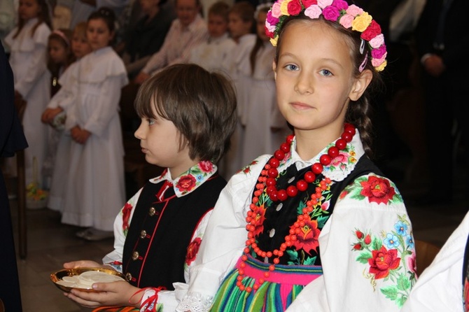 Boże Ciało w Łowiczu - Eucharystia