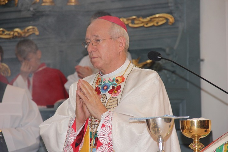 Boże Ciało w Łowiczu - Eucharystia