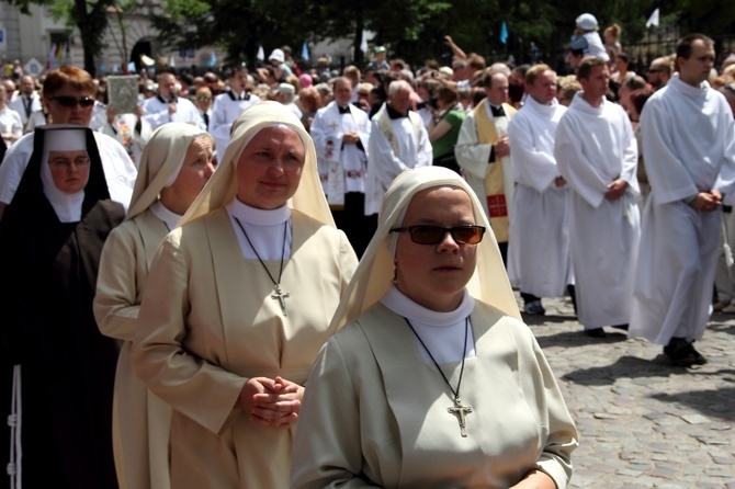 Procesja Bożego Ciała w Łowiczu - cz. 1