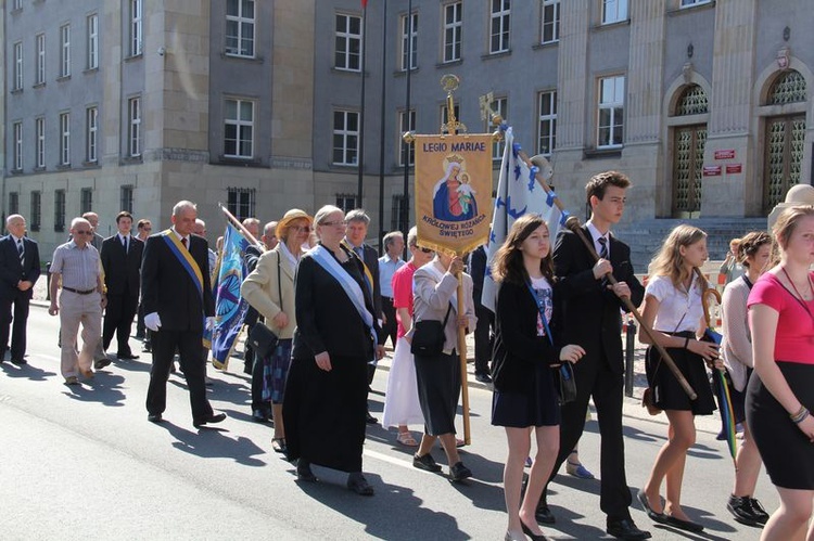 Uroczystość Bożego Ciała w Katowicach