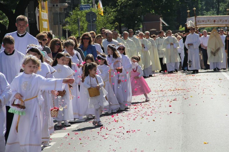 Uroczystość Bożego Ciała w Katowicach