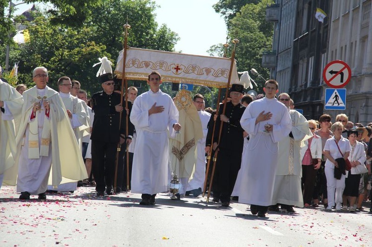 Uroczystość Bożego Ciała w Katowicach