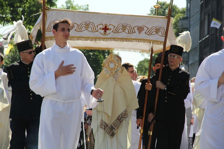 Uroczystość Bożego Ciała w Katowicach