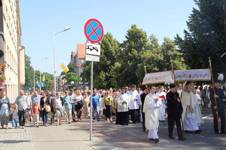 Uroczystość Bożego Ciała w Katowicach