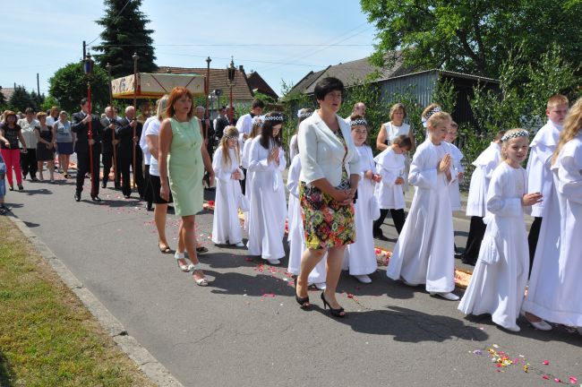 Boże Ciało w Pokrzywnicy